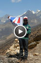 Asian Travel House's Flag Hoisting at Mount Everest